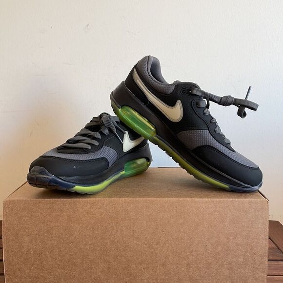 Nike Air Max Motif NN(GS) Iron Grey Volt Kid Size 6Y(DZ5630-001) - Picture 4 of 12